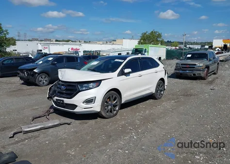 2017 Ford Edge Sport из США, поврежденный, VIN 2FMPK4AP3HBC40368